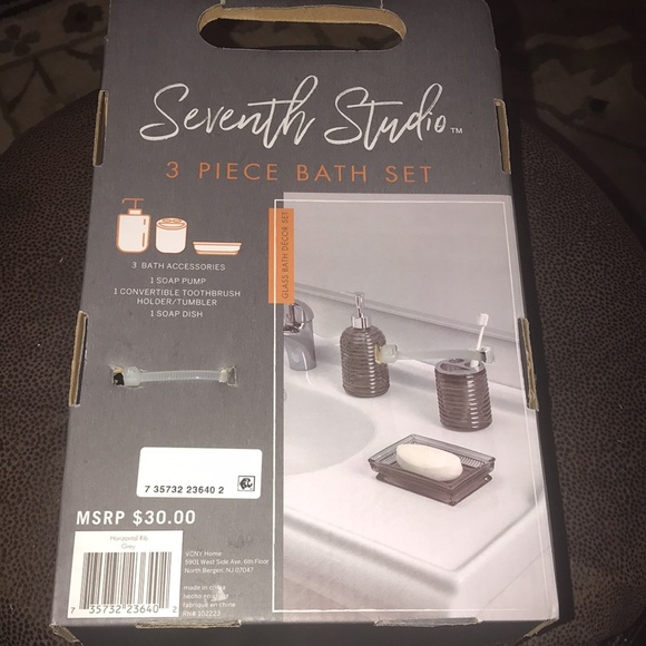 3 piece Bath decor set - Picture 3 of 8